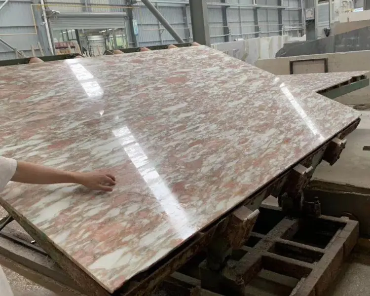 Norwegian Rose Marble slab