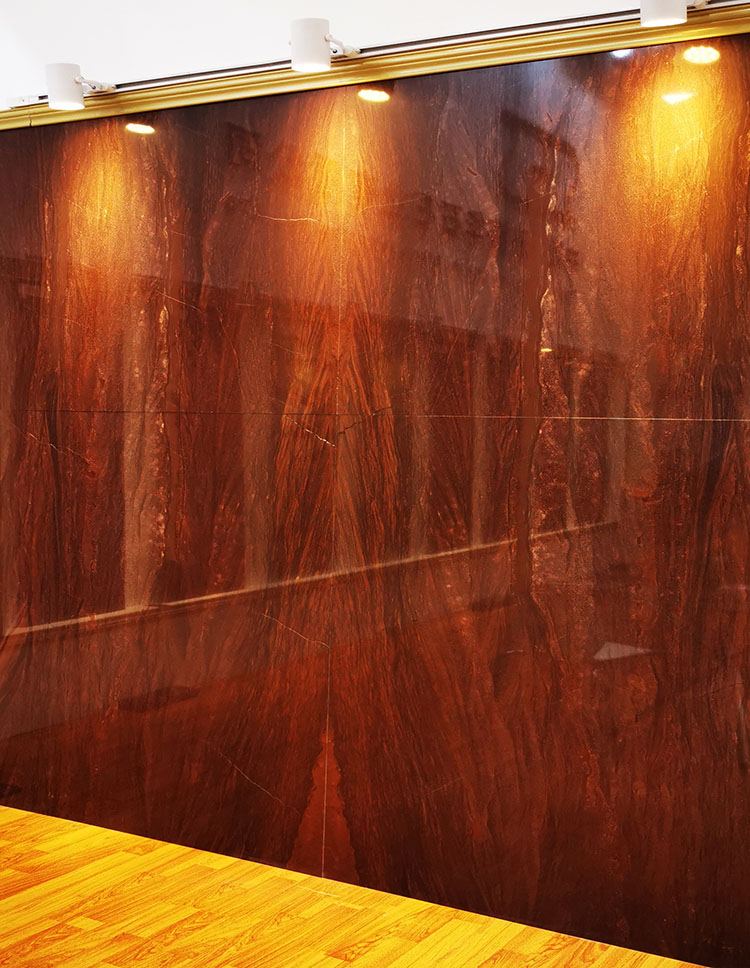Red Wood Marble Tile
