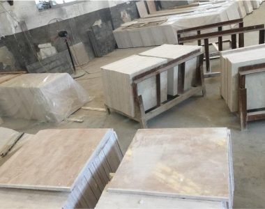 Is pink marble suitable for laying floor tiles?