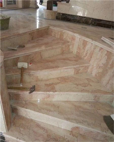Pink Marble Floor Tile