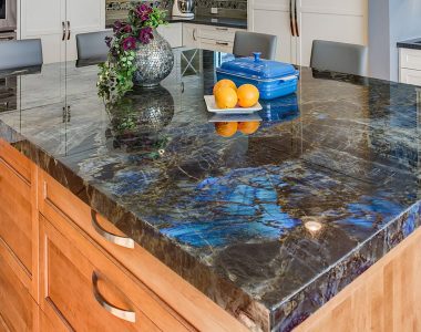 What is blue granite called?