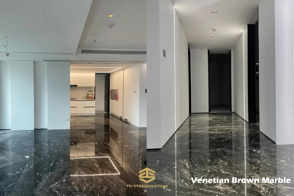 Venetian Brown Marble Design