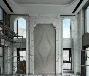 Calacatta White Marble Slab:the Charm Exploration