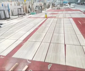 White Wood Marble Slab: 2800 x 1600mm