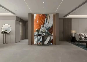 Hermes Orange Marble