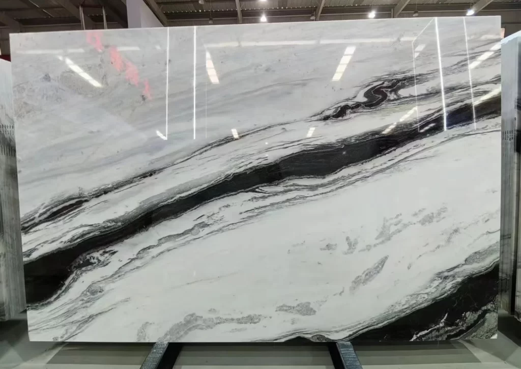 Indian Panda White Marble