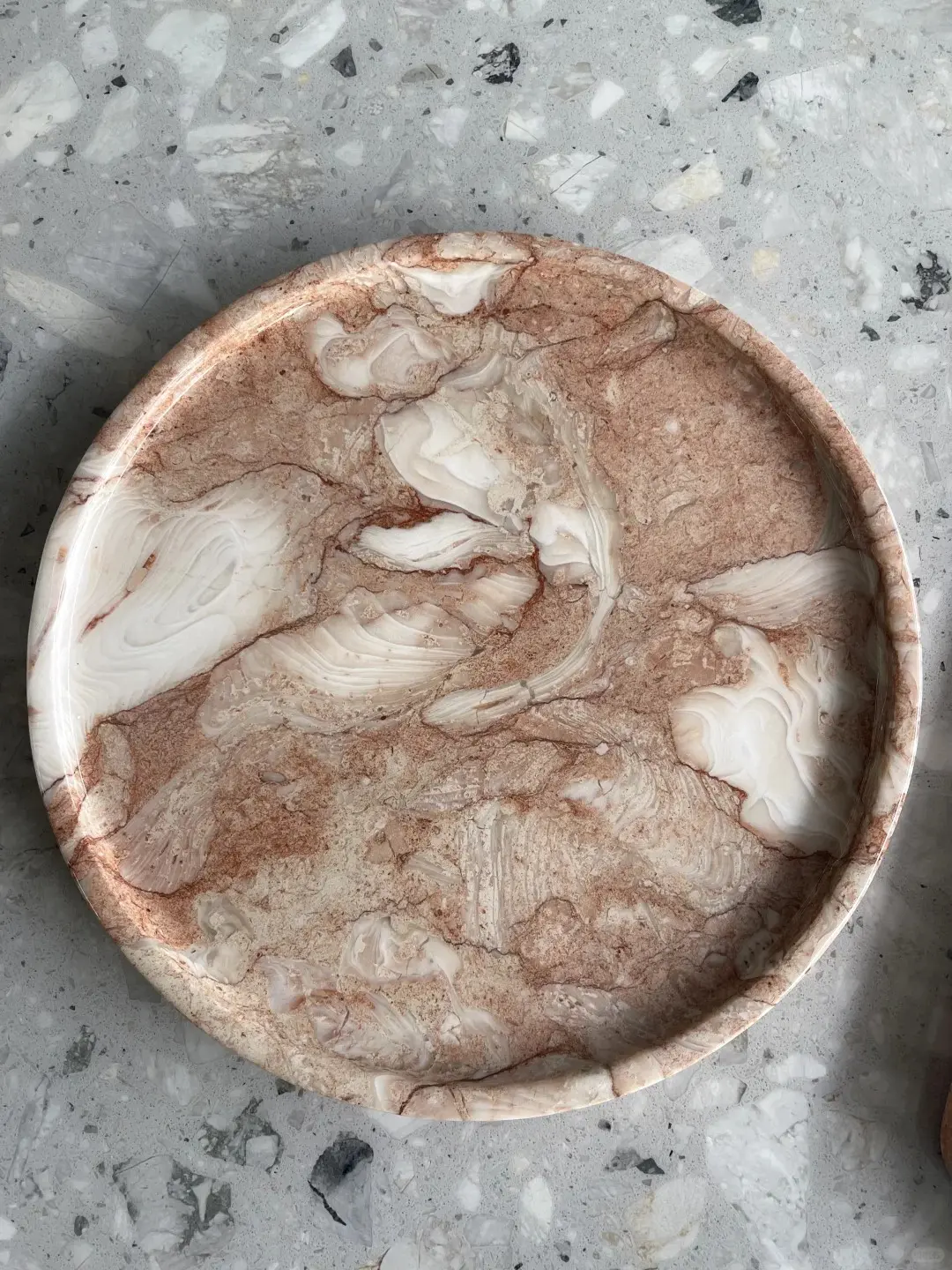 Rose Pink Marble for tray