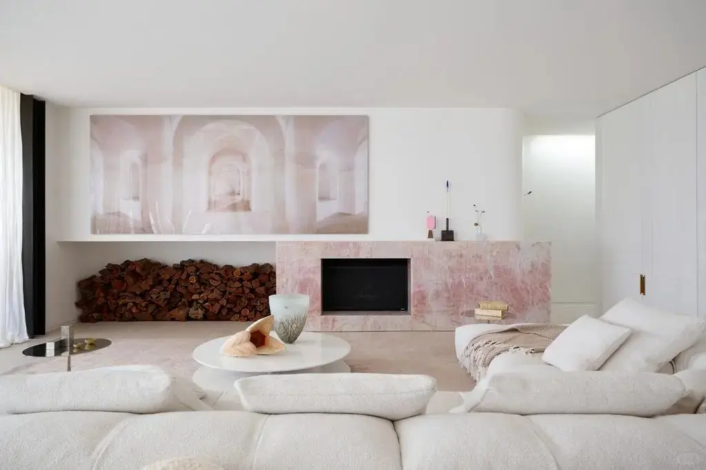 rose pink marble for countertop