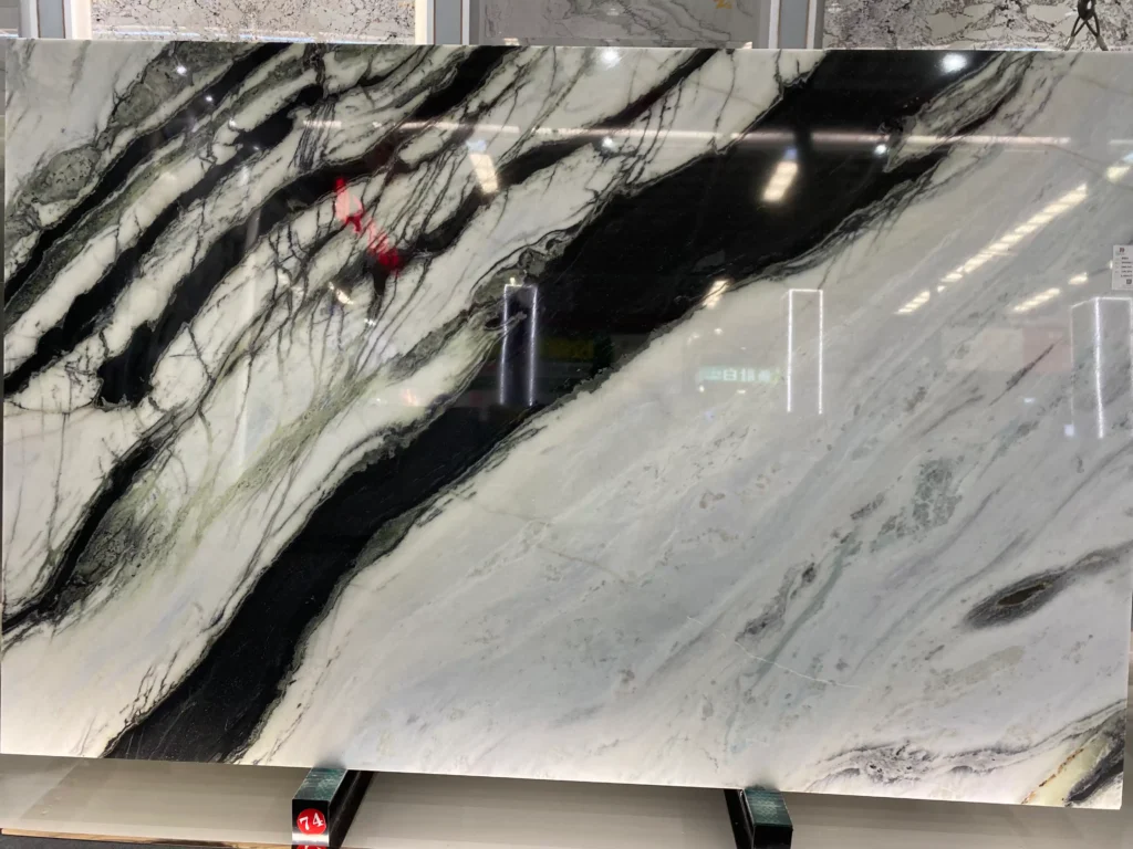 panda white marble